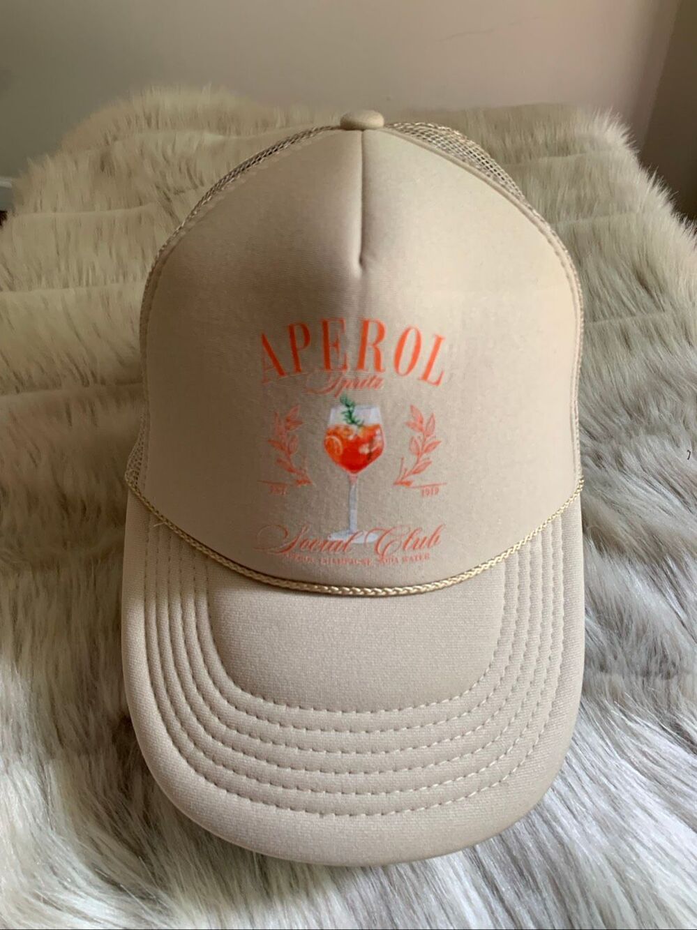 Aperol Spritz Social Club Trucker Hat